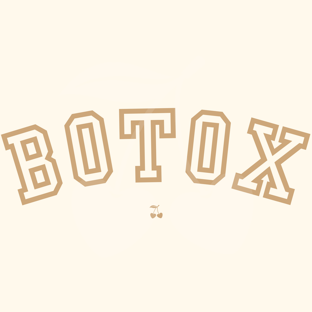 Botox Varsity Graphic Sweatshirt