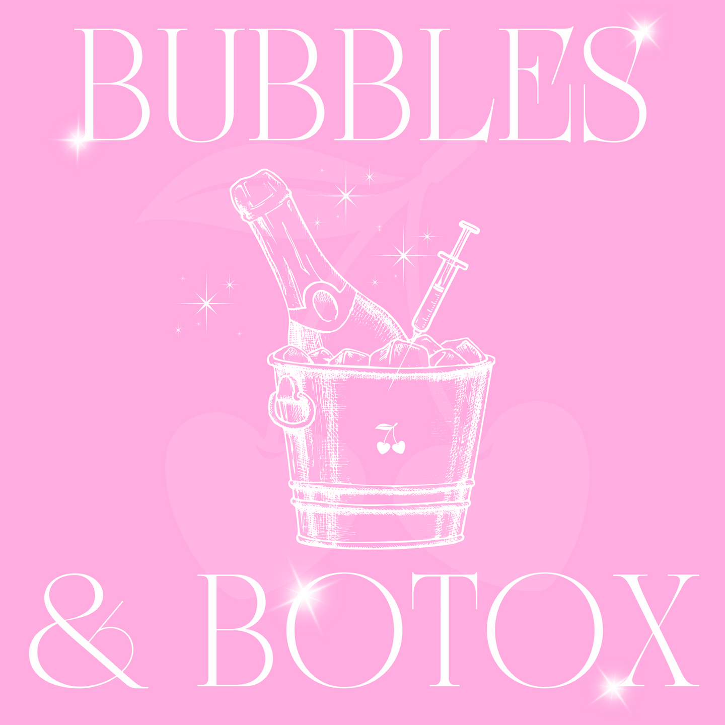 Bubbles & Botox Graphic Sweatshirt