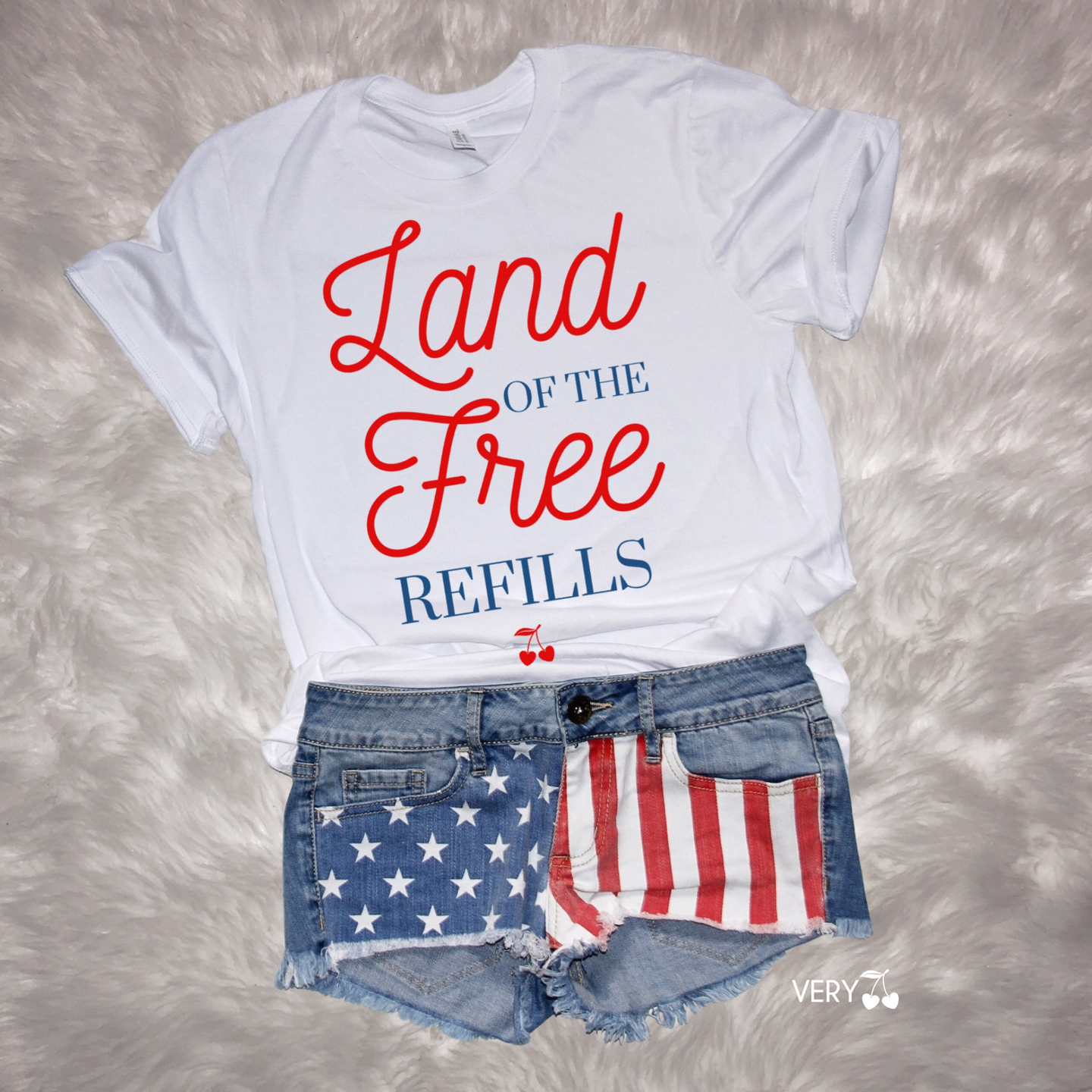Land of the Free Refills Graphic Shirt