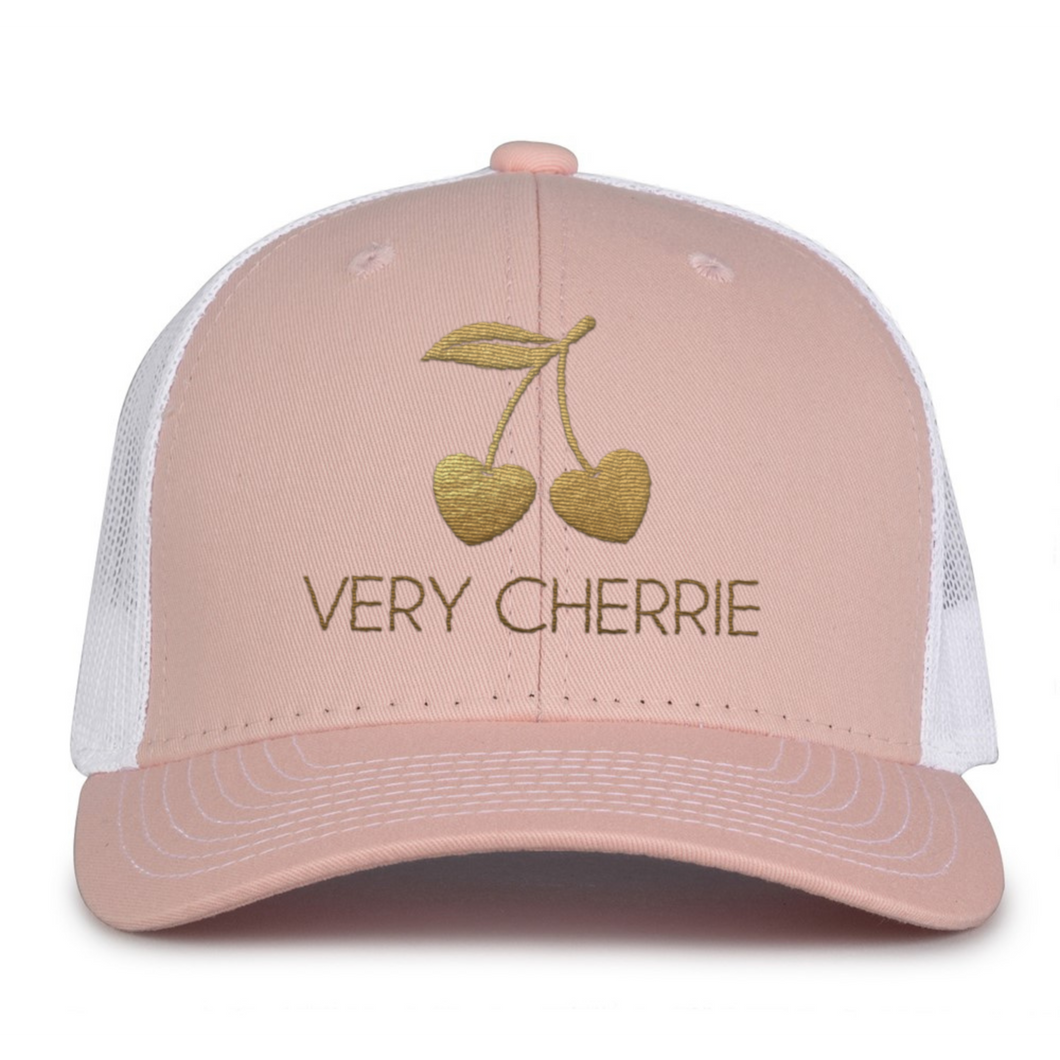 VERY CHERRIE LOGO TRUCKER HAT