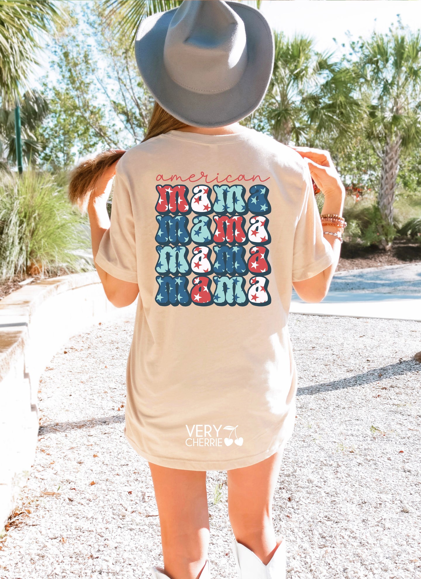 American Mama Retro Graphic Shirt