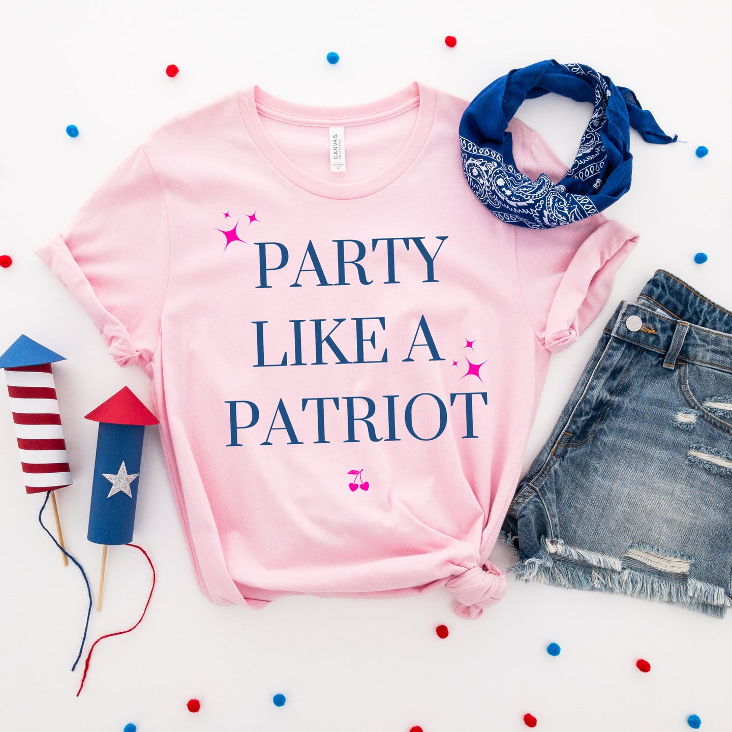 Party Like a Patriot Graphic Shirt