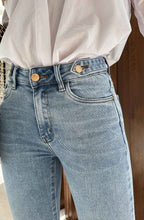 Load image into Gallery viewer, Heaven Med Blue Denim Jeans
