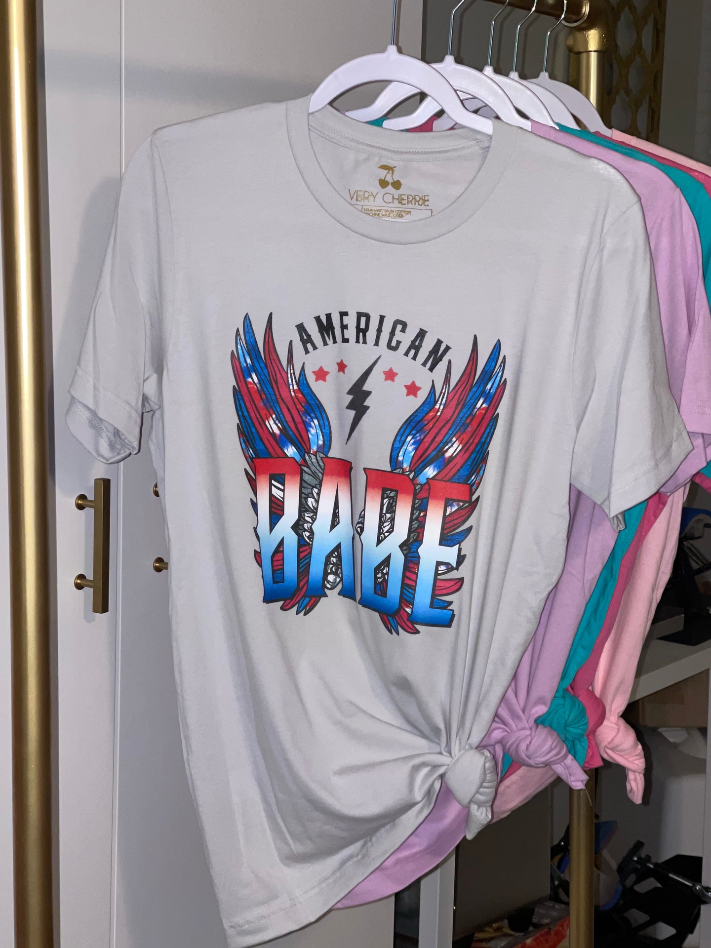 American Babe Wings Graphic Tee