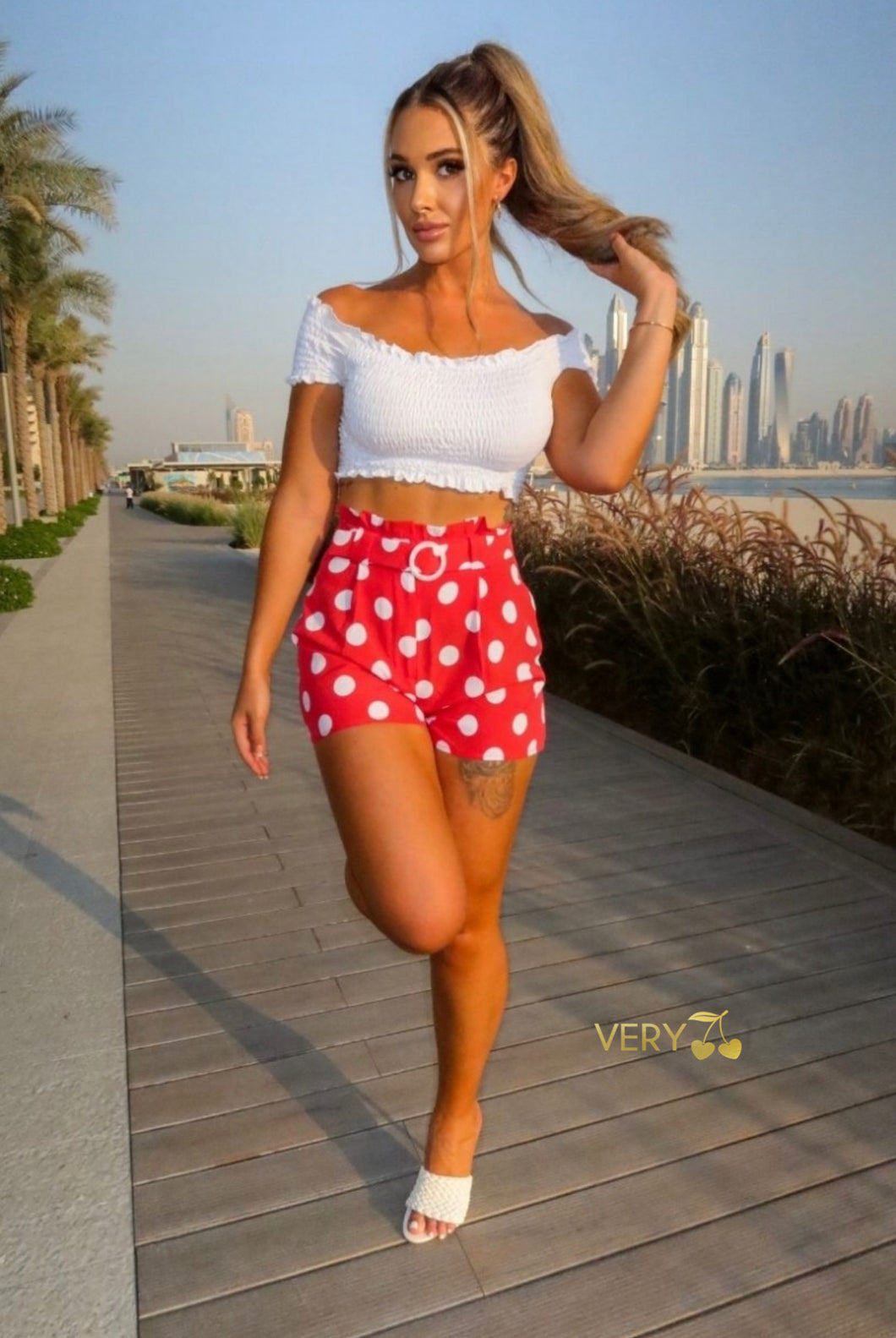 Minnie Polka Dot Shorts