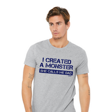 Load image into Gallery viewer, Created a Monster Graphic Tee
