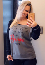 Load image into Gallery viewer, Nothing Like a Georgia Girl Graphic Sweatshirt
