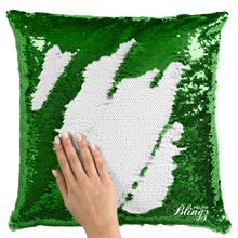 Load image into Gallery viewer, Reversible Mermaid Sequin Pillow Case
