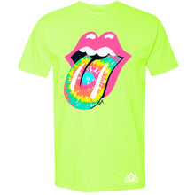 Load image into Gallery viewer, Tie Dye Tongue Graphic Tee
