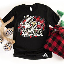 Load image into Gallery viewer, Tis the Season Plaid Graphic Tee
