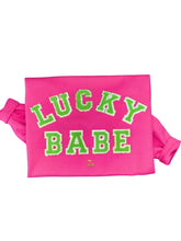 Load image into Gallery viewer, LUCKY BABE Patch Graphic Shirt
