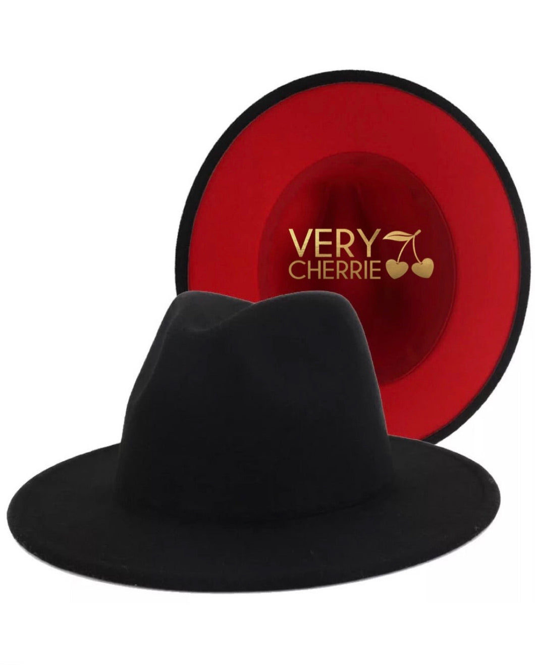 Lou Red Bottom Fedora