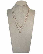 Load image into Gallery viewer, Heart of Diamonds Layered Necklace
