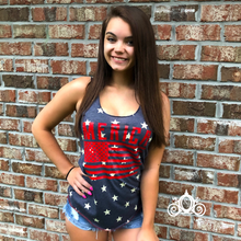 Load image into Gallery viewer, Merica Stars Graphic Tank
